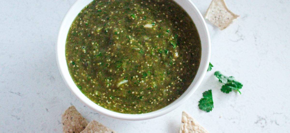 Roasted Tomatillo Salsa